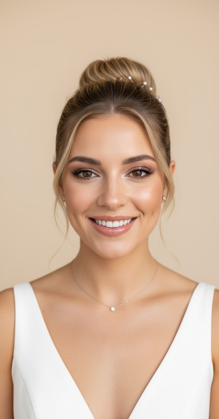 After High Bun Wedding